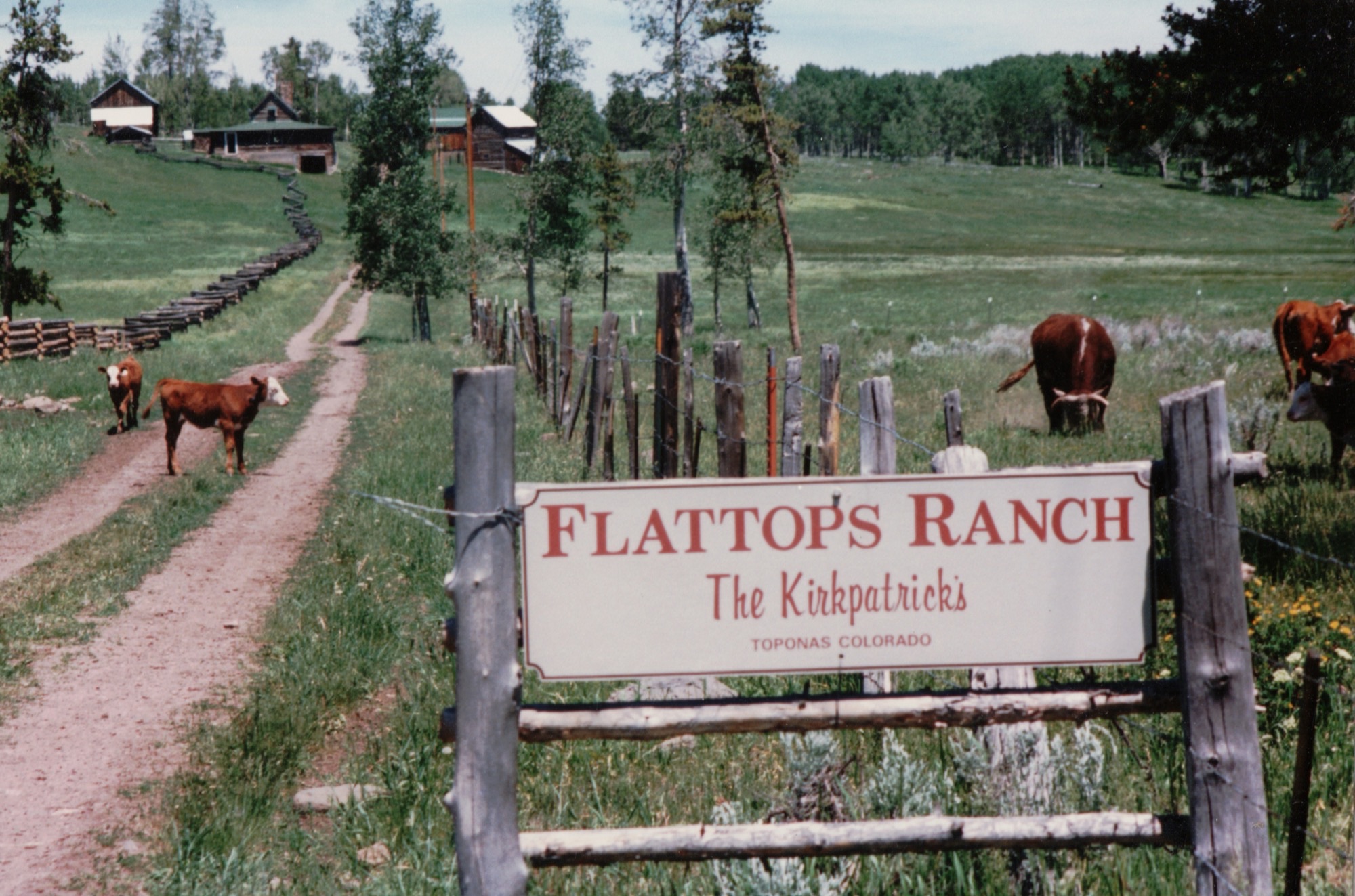 Flattops Ranch, Toponas