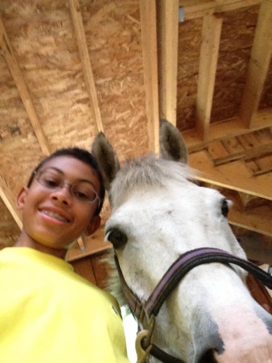 JT and Horse
