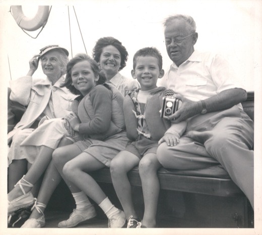 Laura Betty Henry Nancy Teddy boat