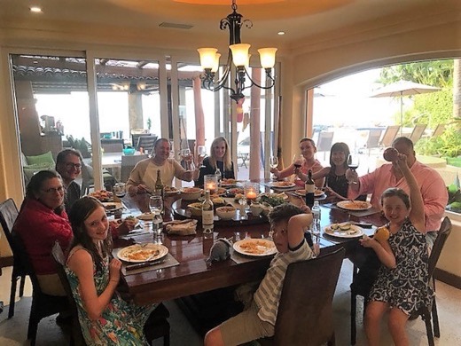 Mexico dinner