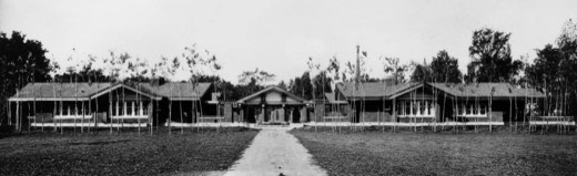 Service buildings ca 1910