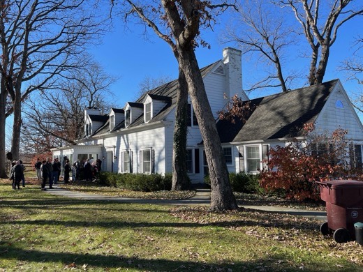 West Libertyville house day of estate sale